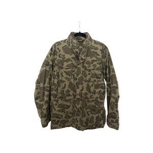 Camo green military jacket